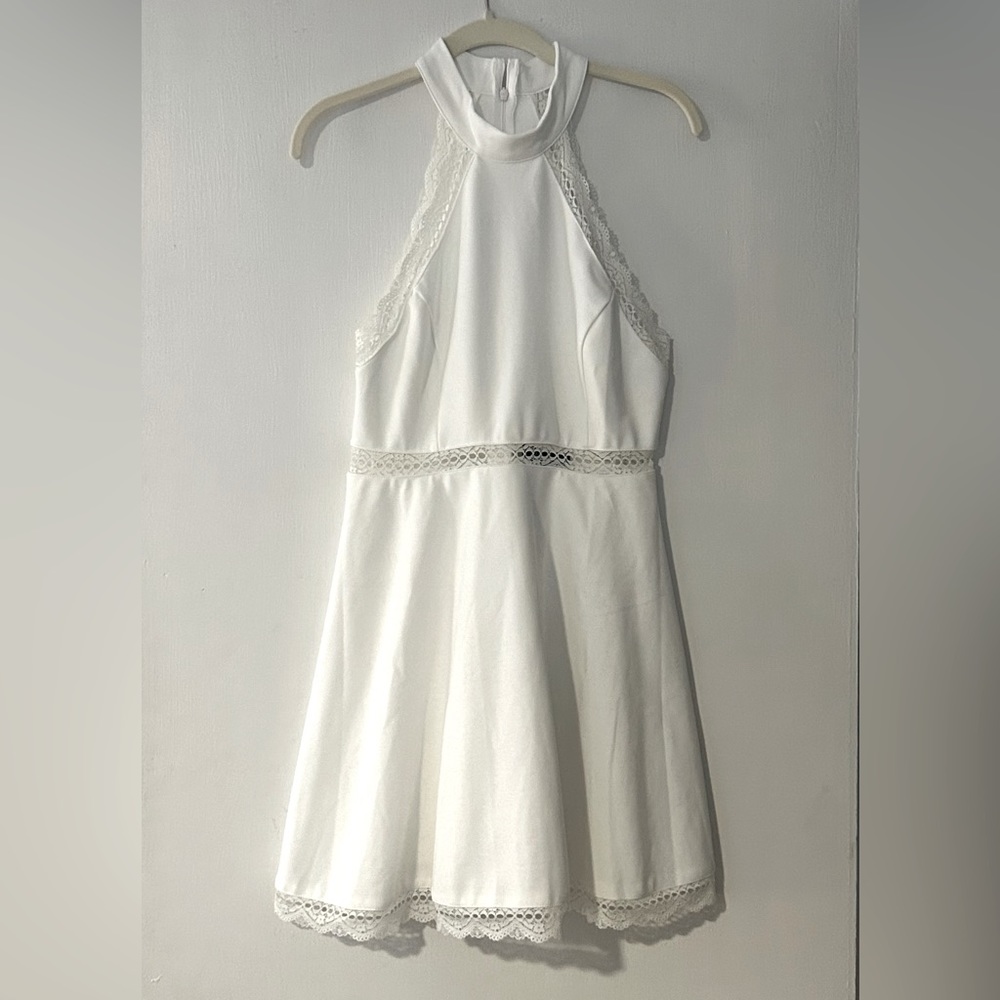 Lulus white dress with tags still on